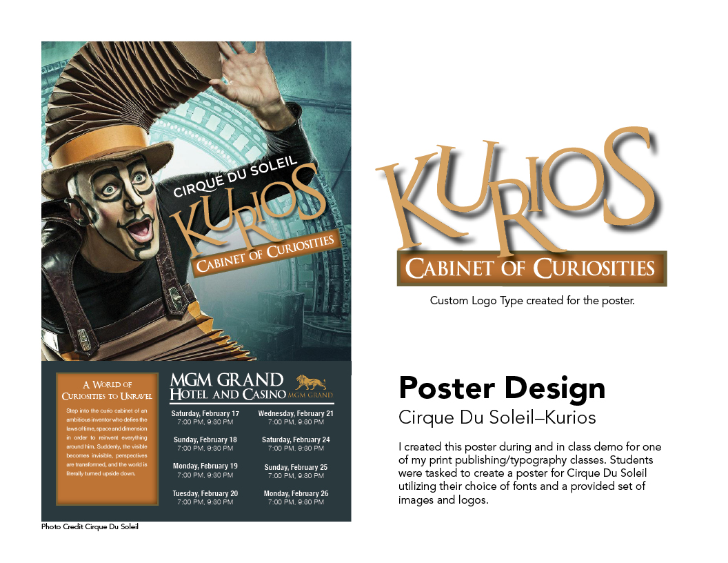 Kurios Poster